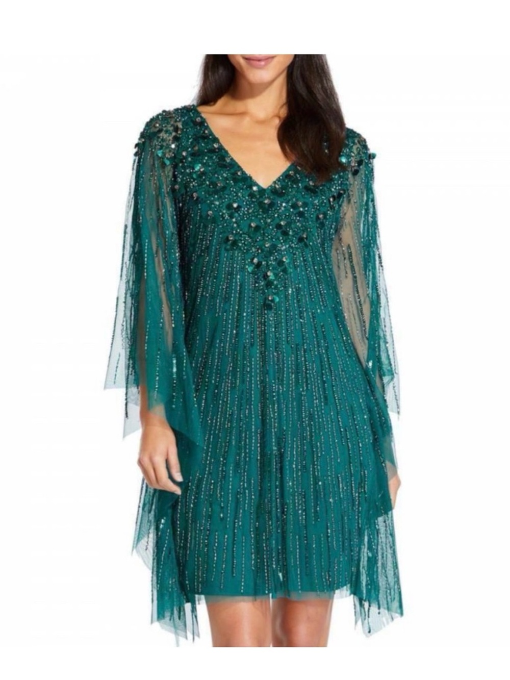 Adrianna Papell Art Deco Style Kaftan Gorgeous 👗